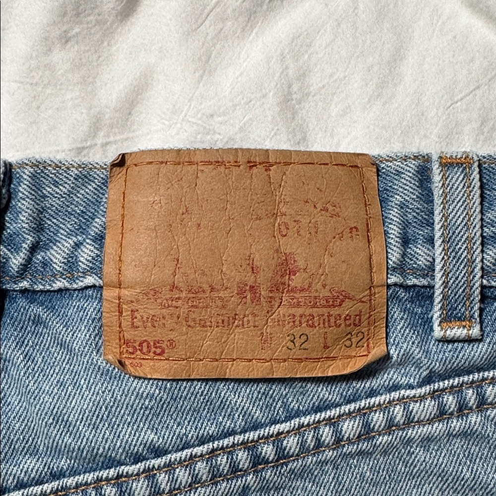 Levi 505 straight leg jeans (2002) 32x32